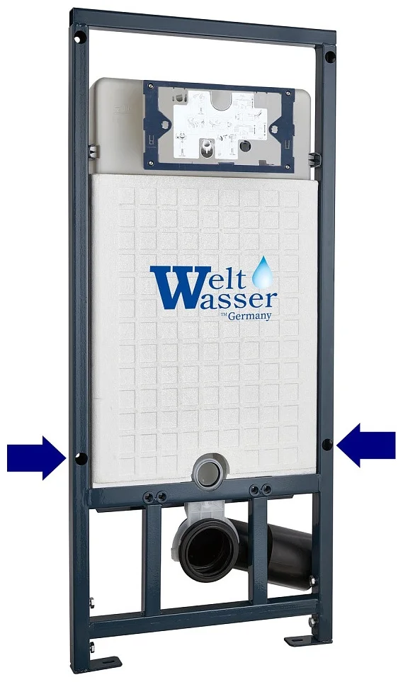 Инсталляция комплект WeltWasser MM50780 MARBERG 507 + MERZBACH 043 MT-WT + MAR 507 SE MT-BL белый купить,220700
