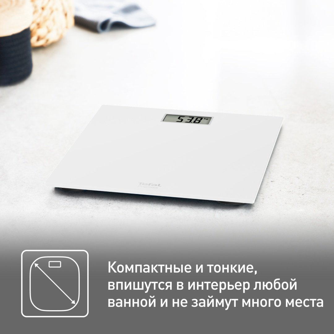Tefal электронные Premiss PP1401V0 White до 150 кг купить,NaN