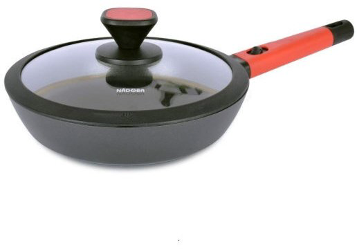Крышка Nadoba 751711  28 см, силикон, стекло купить,NaN
