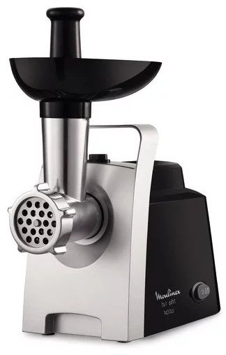 Мясорубка Moulinex HV1 ME108832 серебристый, черный