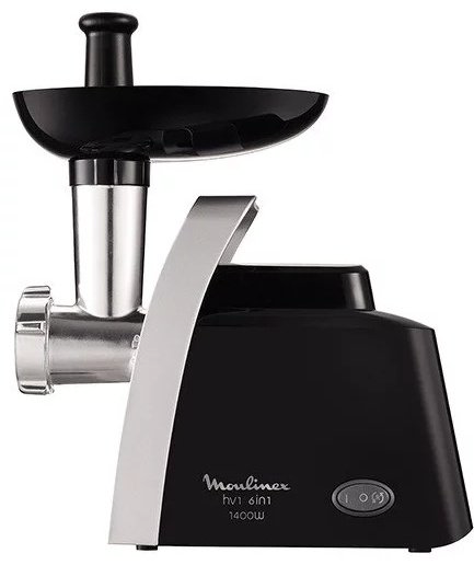 Мясорубка Moulinex HV1 ME108832 серебристый, черный - ForteMarket Мясорубка Moulinex HV1 ME108832 серебристый, черный купить,60990
