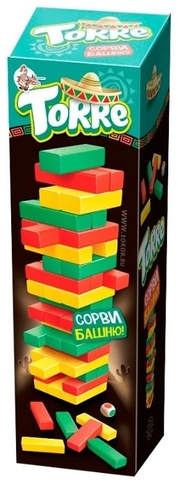 Настольная игра Десятое Королевство Torre Сорви башню 01698