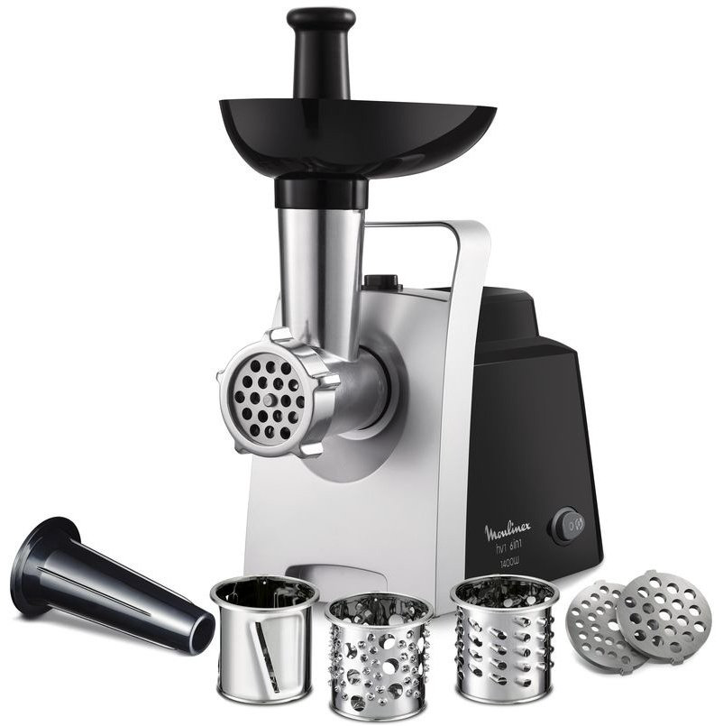 Мясорубка Moulinex HV1 ME108832 серебристый, черный - ForteMarket Мясорубка Moulinex HV1 ME108832 серебристый, черный купить,60990