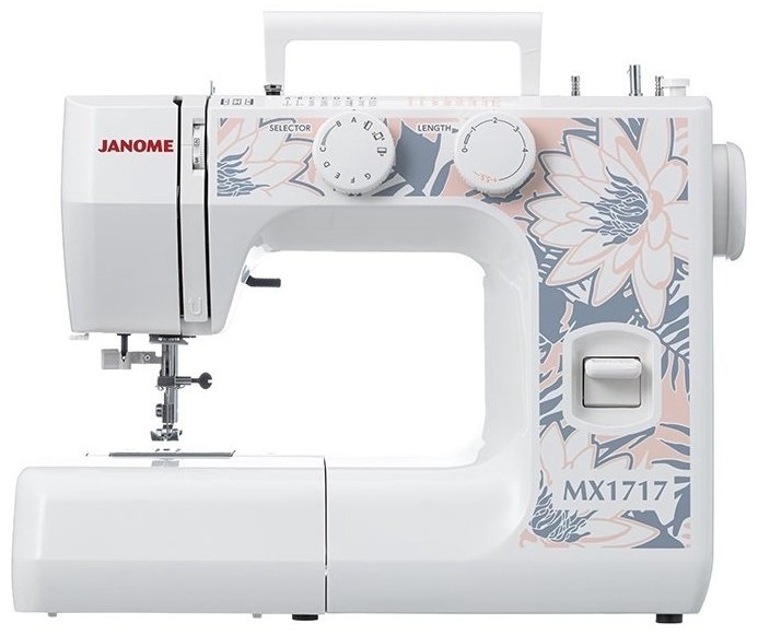 Швейная машина Janome MX1717 белый, серый купить,81990