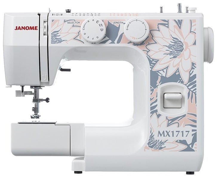 Швейная машина Janome MX1717 белый, серый - ForteMarket Швейная машина Janome MX1717 белый, серый купить,0
