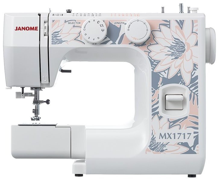 Швейная машина Janome MX1717 белый, серый купить,81990