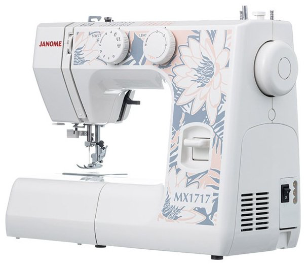 Швейная машина Janome MX1717 белый, серый купить,81990