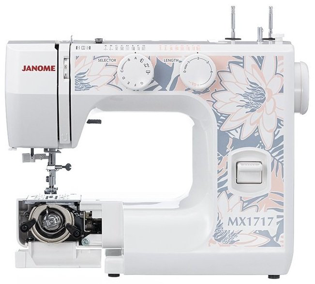 Швейная машина Janome MX1717 белый, серый купить,81990