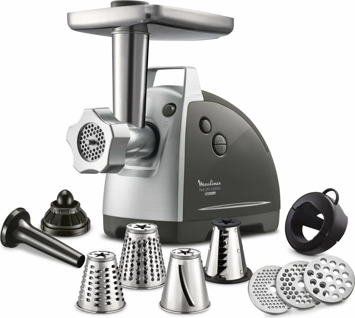 Мясорубка Moulinex ME 688832 серый, серебристый - ForteMarket Мясорубка Moulinex ME 688832 серый, серебристый купить,0