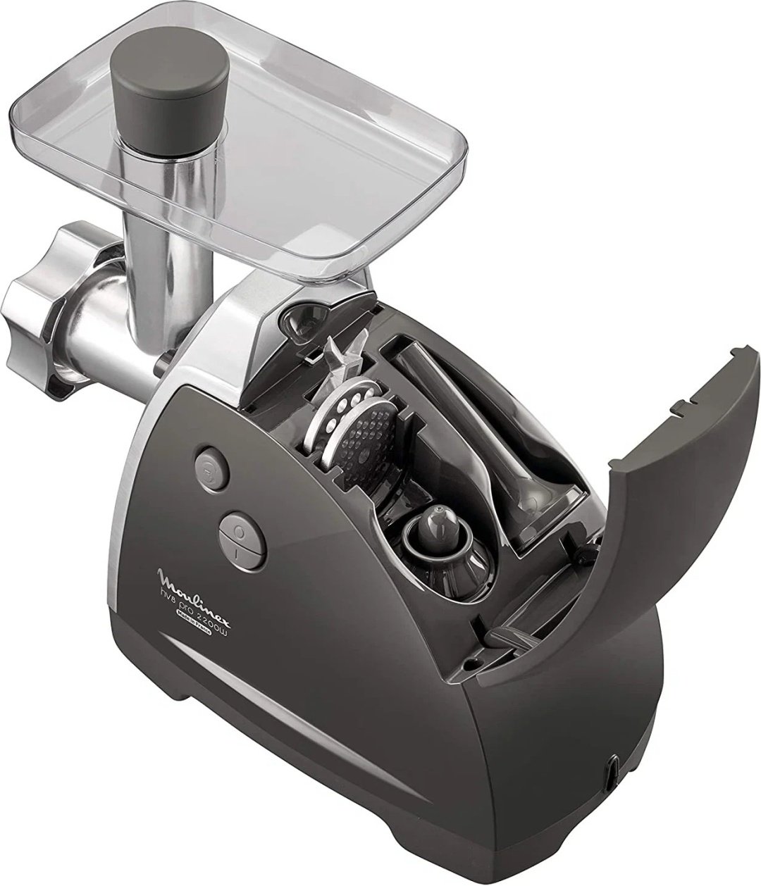 Мясорубка Moulinex ME 688832 серый, серебристый - ForteMarket Мясорубка Moulinex ME 688832 серый, серебристый купить,0