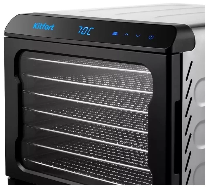 Сушилка для овощей и фруктов Kitfort КТ-4931 Silver Black - ForteMarket Сушилка для овощей и фруктов Kitfort КТ-4931 Silver Black купить,0