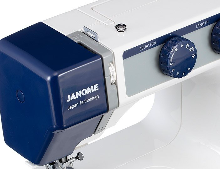 Швейная машина Janome JANOME SP901 белый, синий купить,NaN