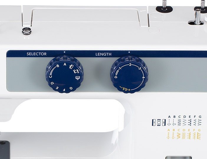 Швейная машина Janome JANOME SP901 белый, синий купить,NaN