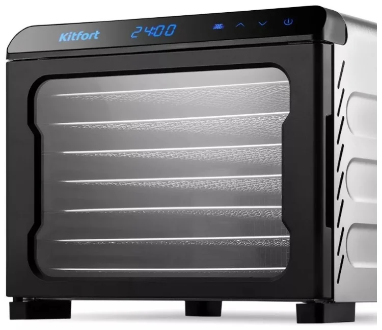 Сушилка для овощей и фруктов Kitfort КТ-4931 Silver Black - ForteMarket Сушилка для овощей и фруктов Kitfort КТ-4931 Silver Black купить,0