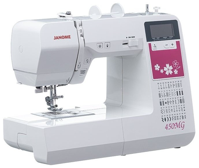 Швейная машина Janome 450MG белый купить,124990