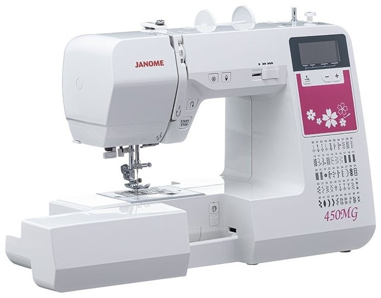Швейная машина Janome 450MG белый купить,124990