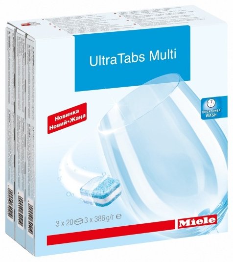 Таблетки Miele Ultra Tabs Multi 60 шт