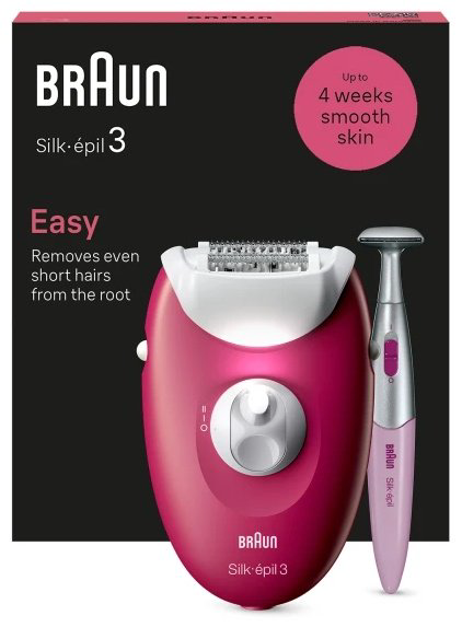 Braun эпилятор 3-202 купить,24990