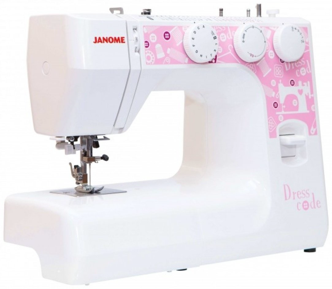 Швейная машина Janome DressCode белый купить,87990