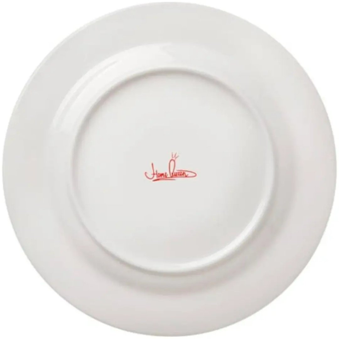 Home Queen тарелка 77092 19.1 см 1 шт, костяной фарфор купить,0