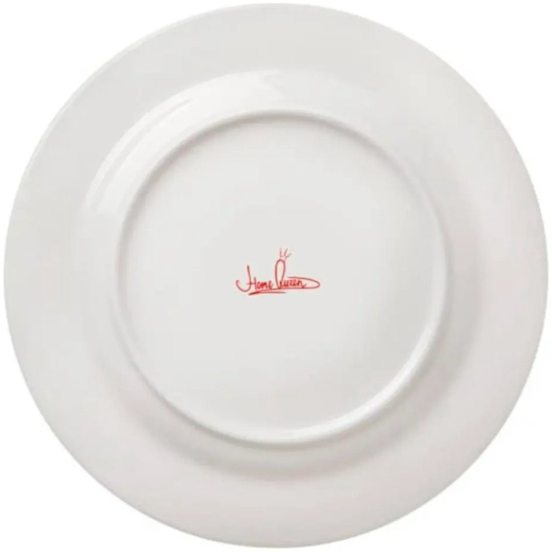 Home Queen тарелка 77092 19.1 см 1 шт, костяной фарфор купить,NaN