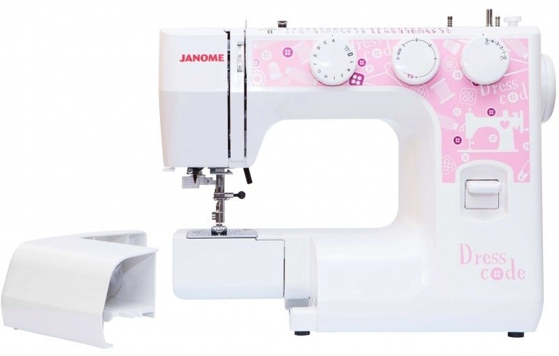 Швейная машина Janome DressCode белый купить,0