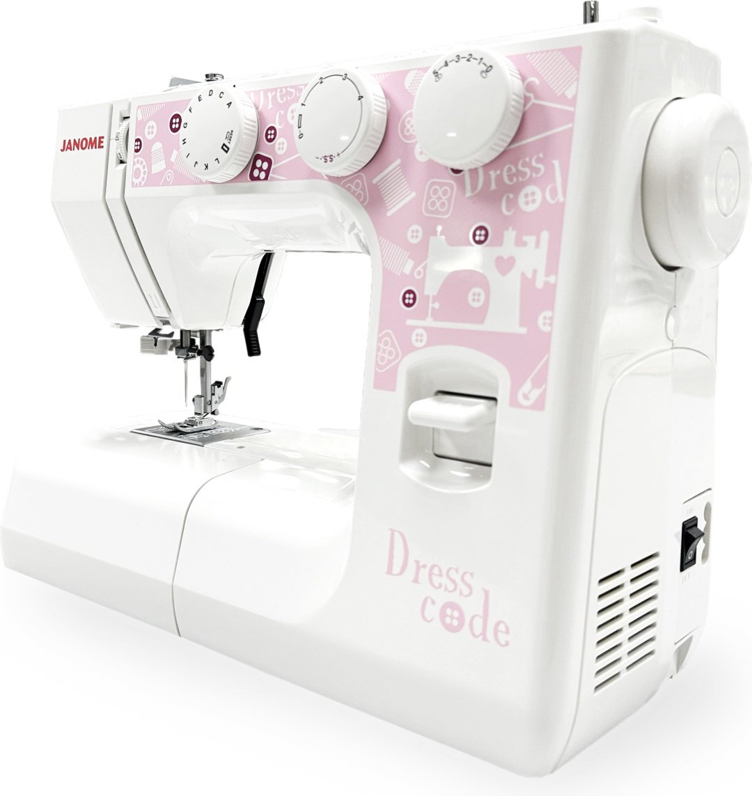 Швейная машина Janome DressCode белый купить,0