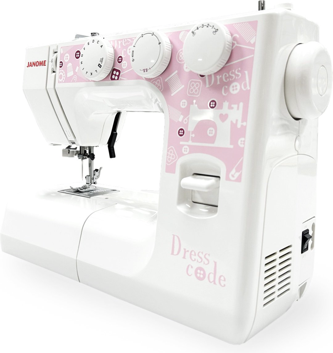Швейная машина Janome DressCode белый купить,87990