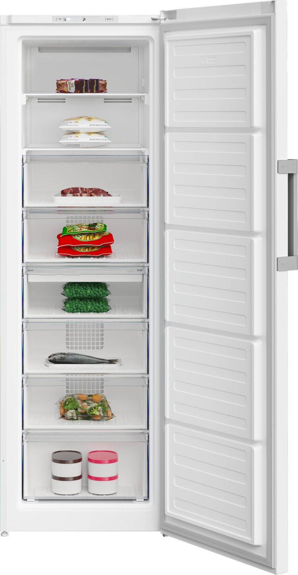 Морозильник BEKO B1RFNK312W 312 л белый - ForteMarket Морозильник BEKO B1RFNK312W 312 л белый купить,0