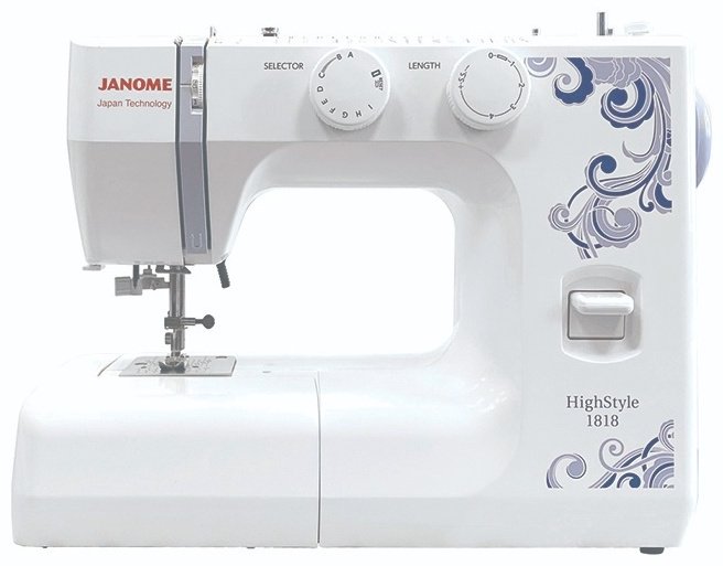 Швейная машина Janome HighStyle 1818 белый