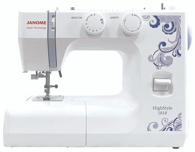 Швейная машина Janome HighStyle 1818 белый - ForteMarket Швейная машина Janome HighStyle 1818 белый купить,88990