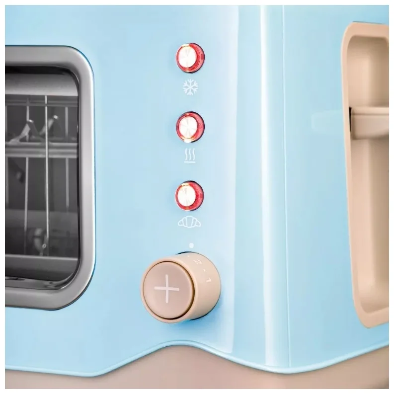Тостер Kitfort КТ-6283 Blue Grey - ForteMarket Тостер Kitfort КТ-6283 Blue Grey купить,0