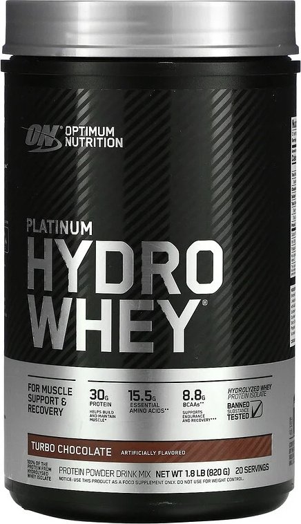 Протеин Optimum Nutrition Platinum Hydro Whey шоколад 795 гр