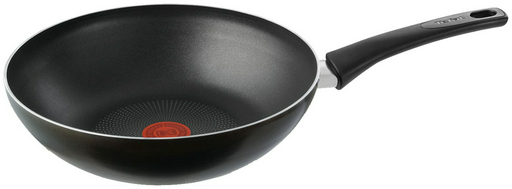 Вок Tefal Strenght 28 см с антипригарным покрытием, алюминий