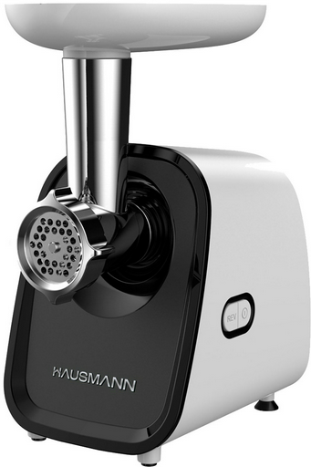 Мясорубка HAUSMANN HMG-2570 черный, белый