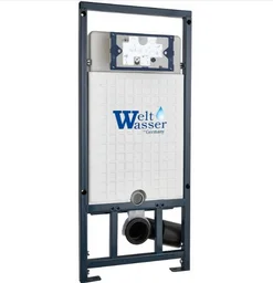 Инсталляция комплект WeltWasser MM50798 MARBERG 507 + MERZBACH 043 XL MT-BL + MAR 507 SE CR черный