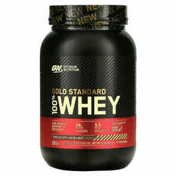 Протеин Optimum Nutrition 100% Whey Gold Standard фундук в шоколаде 907 гр