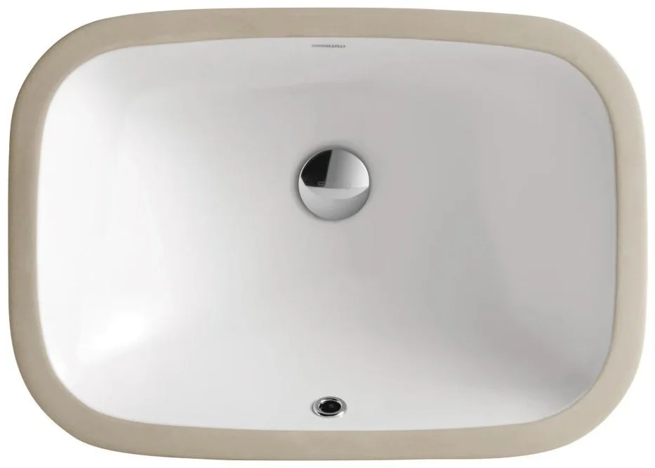 Раковина SSWW CL3080 56.5х40х19.5см белый