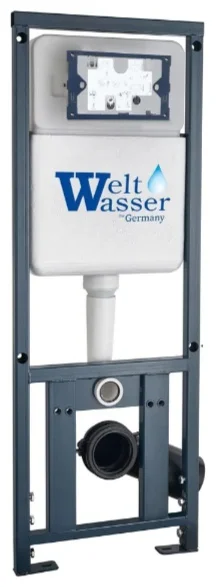 Инсталляция комплект WeltWasser MM41094 MARBERG 410 + MERZBACH 043 XL MT-BL + MAR 410 RD MT-BL черный купить,257400