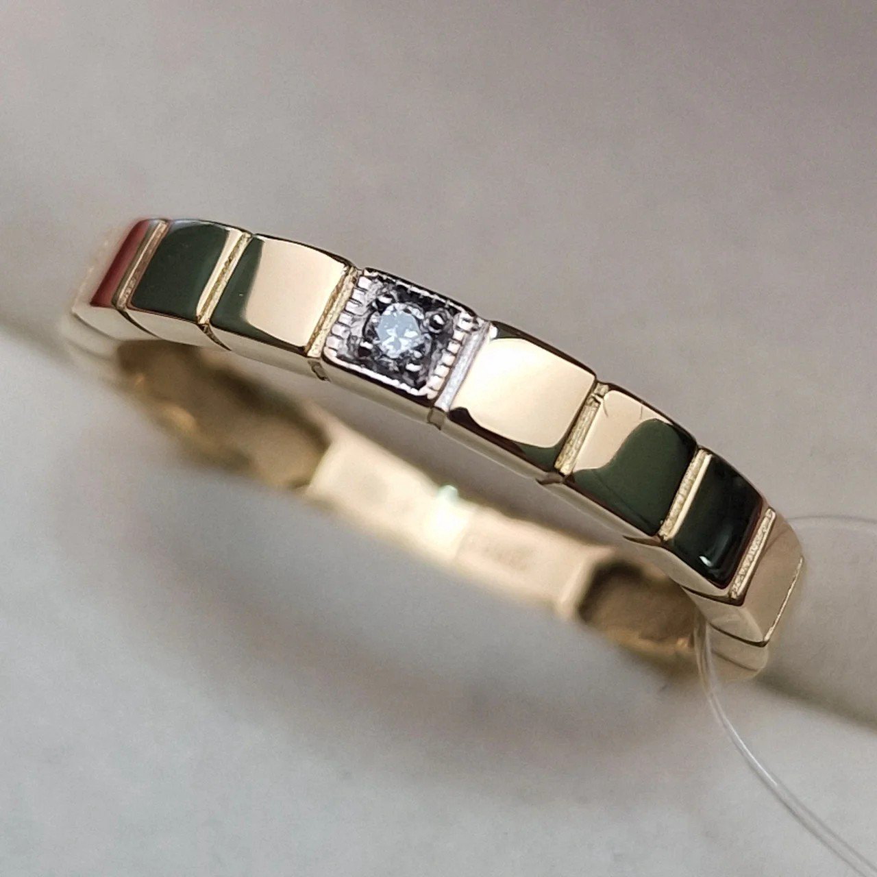 Кольцо Deimantas 110697963 17,5р 3,26гр 0,023ct. купить,NaN