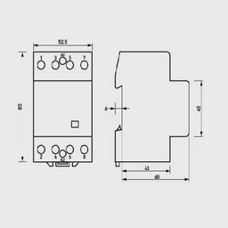 Контактор Doepke HS 3-230AC/63-40