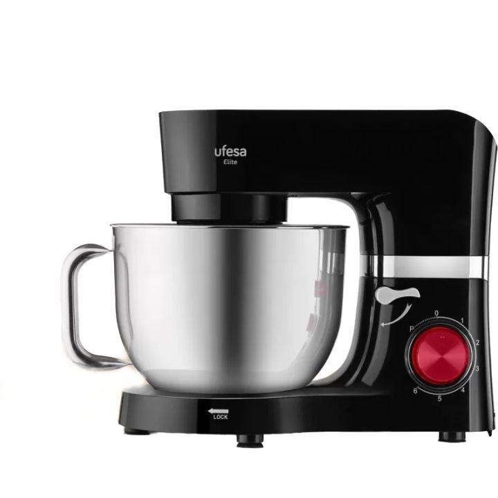 Кухонная машина Ufesa MI1450 Elite Noir 70305269 черно-серебристая