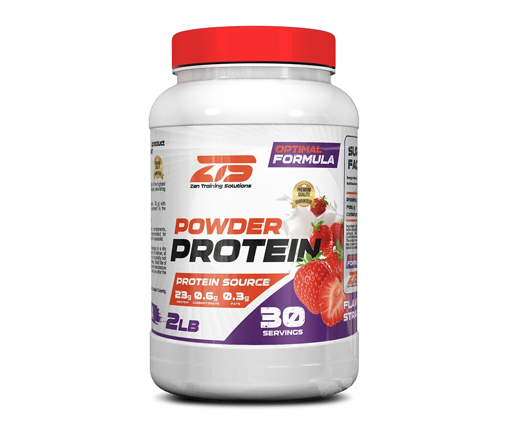 Протеин Zen Training Solutions Powder Protein Клубника 908 гр