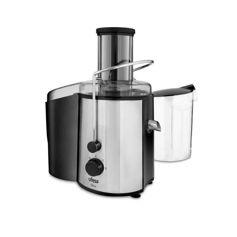 Соковыжималка Ufesa LC5750 Delux 71104550 черно-серебристая