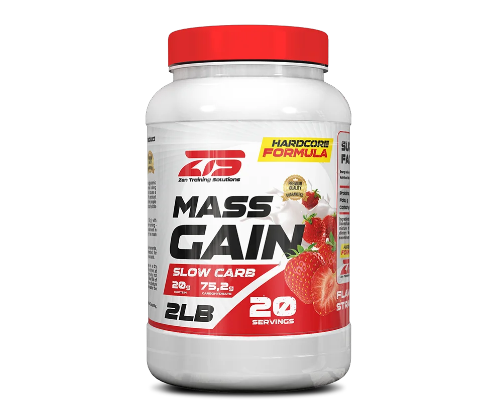 Гейнер Zen Training Solutions Mass Gain Клубника 1000 гр