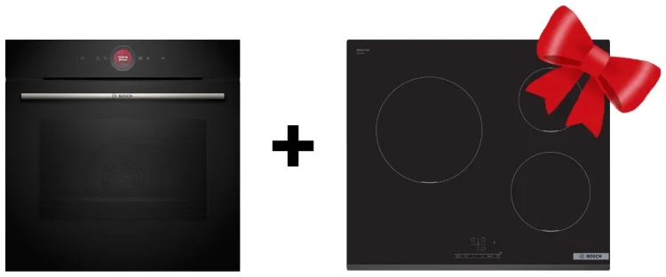Электрический духовой шкаф Bosch HBG7341B1 Black