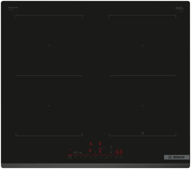 Индукционная варочная панель Bosch PVQ631HC1E Black