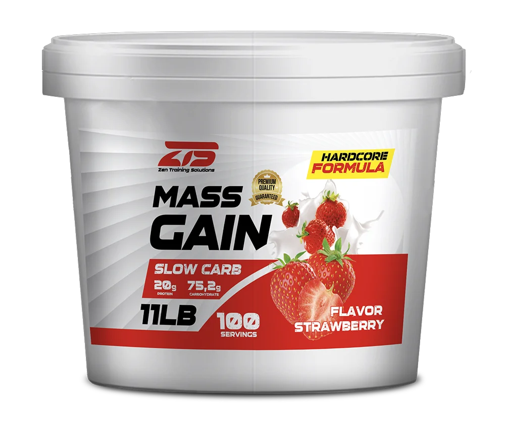 Гейнер Zen Training Solutions Mass Gain Клубника 5000 гр