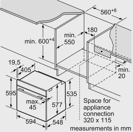 Духовой шкаф Bosch HSG7361B1 Black