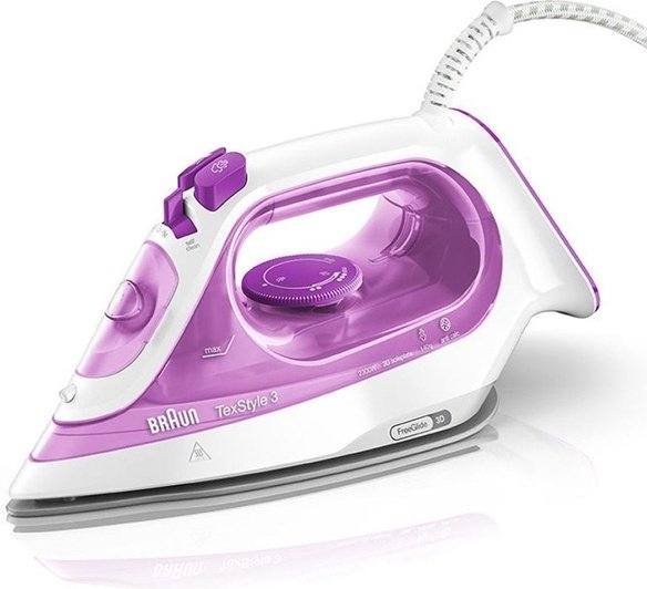 Утюг Braun SI3030PU розовый купить,34301